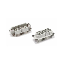 Insert HD, Raccordement à Sertir, femelle, 40 pin, 10A, Polycarbonate, 16B|32B 